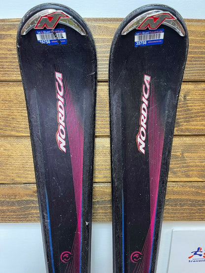Ski Nordica Fate 170 cm 2018 + fixations Nordica Hiver Neige Sport Plein air