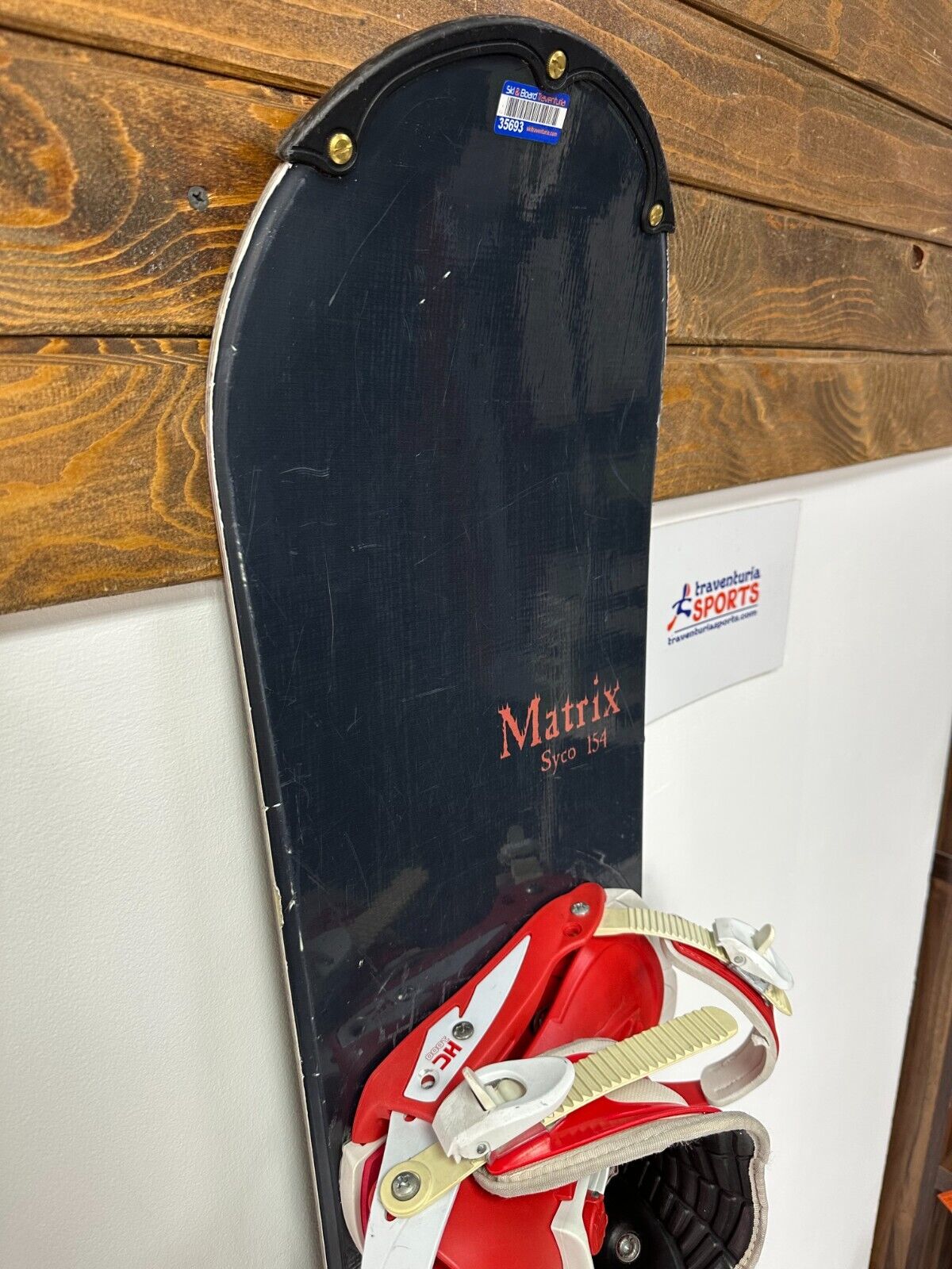 Matrix Syco 154 cm Snowboard + Rossignol M  Bindings Winter Snow Adventure Fun