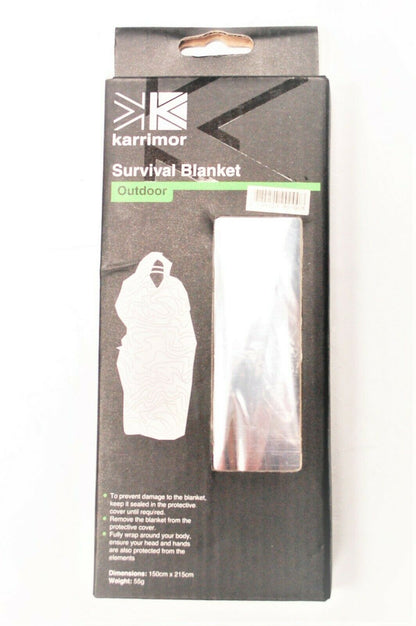 Survival Protective Blanket For Climbers, Mountaineers and Adventures BRAND NEW