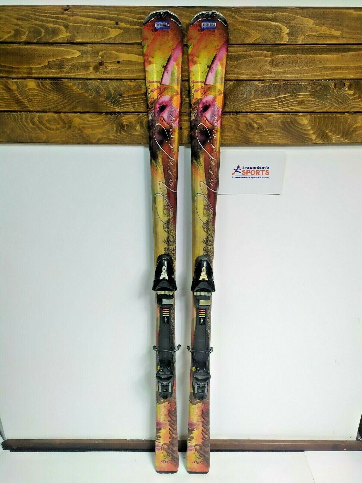 Sci Nordica Axana Fastrack 168 cm + attacchi Tyrolia SP100 Sport invernali