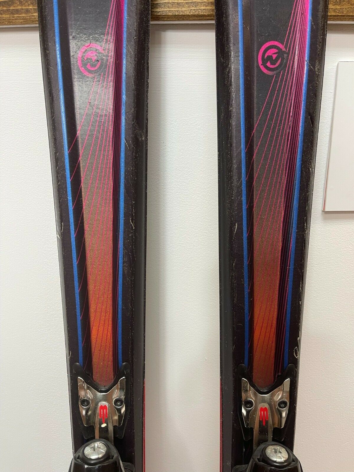 Nordica Fate 170 cm Ski + Nordica 12 Bindings Winter Snow Sport Outdoor Fun