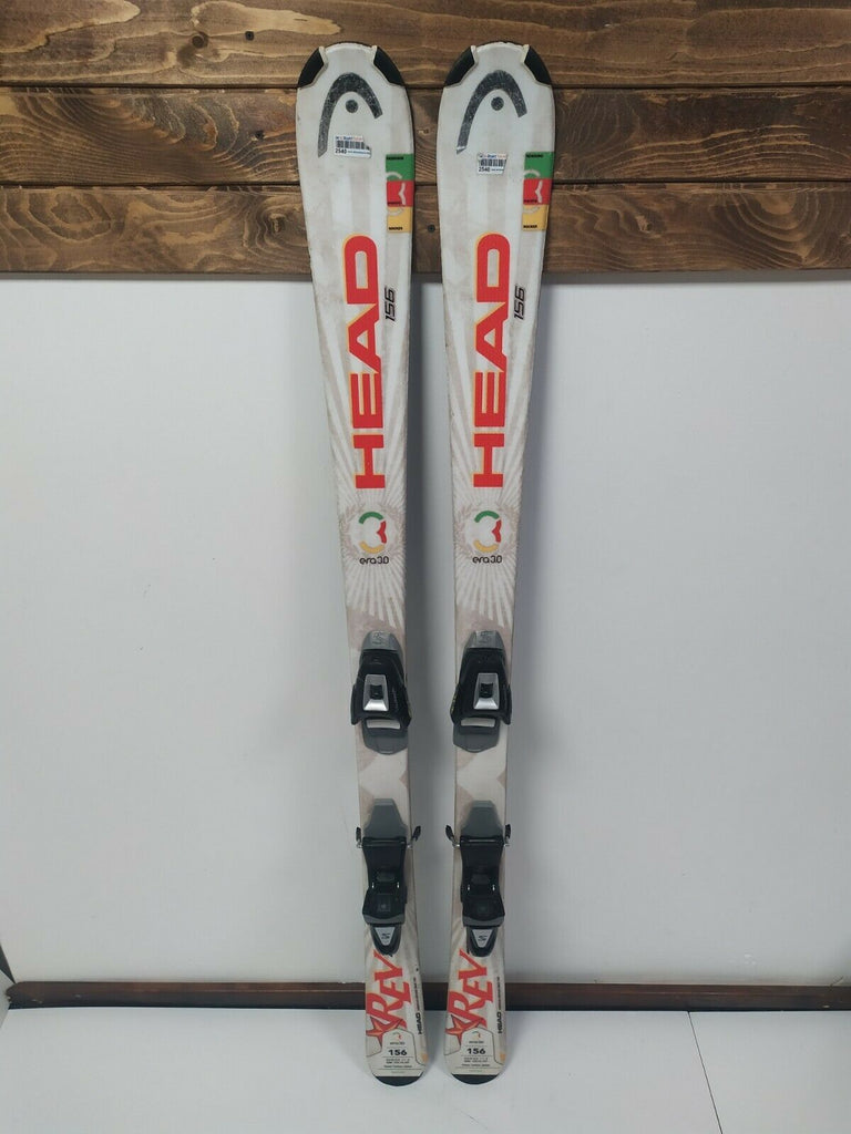 HEAD REV 75R 156 cm Ski + Salomon 600 9.5 Bindings Winter Snow