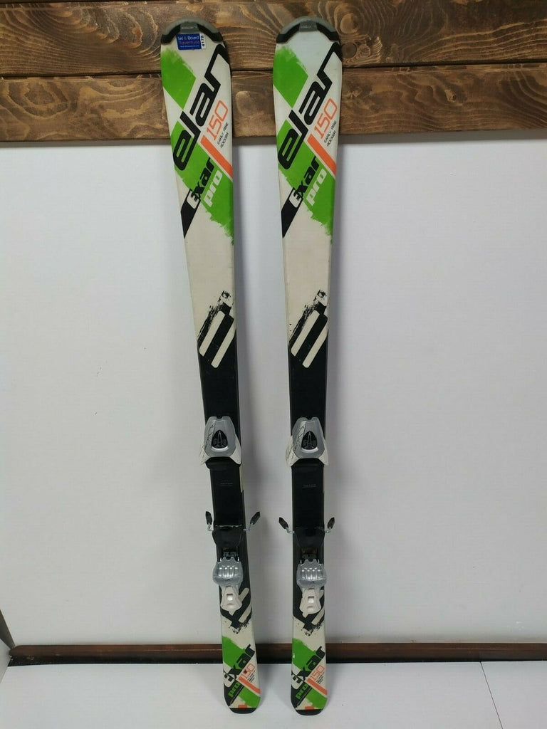 2016 Elan Exar Pro 150 cm Ski + BRAND NEW! Salomon S 9 Bindings Winter Sports