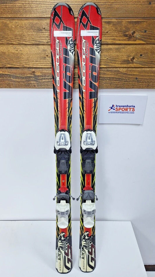 Völkl Racetiger GS JR 120 cm Ski + Marker 4,5 Bindungen Wintersport Schneespaß