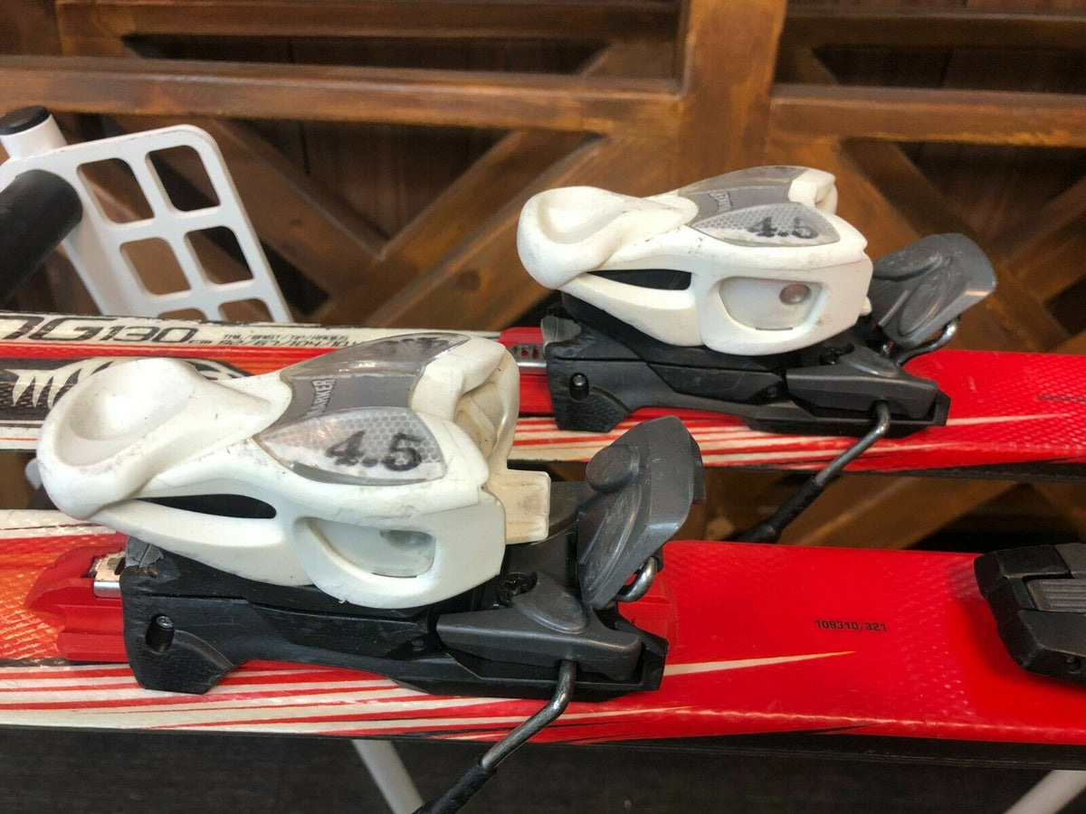 Völkl Racetiger GS R JR 130 cm Ski + Marker 4.5 Bindings Winter Sport Snow Fun