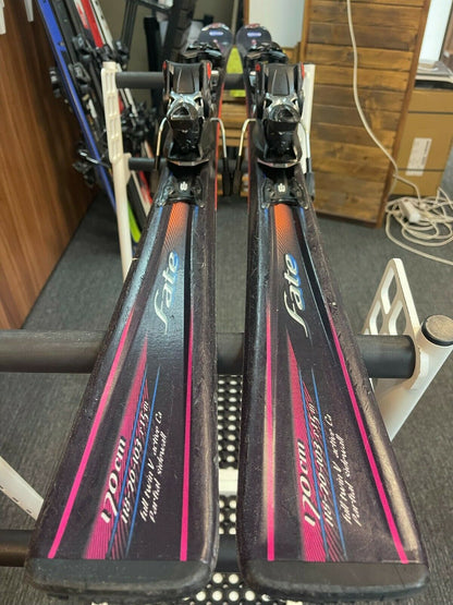 Nordica Fate 170 cm Ski + Nordica 12 Bindings Winter Snow Sport Outdoor Fun