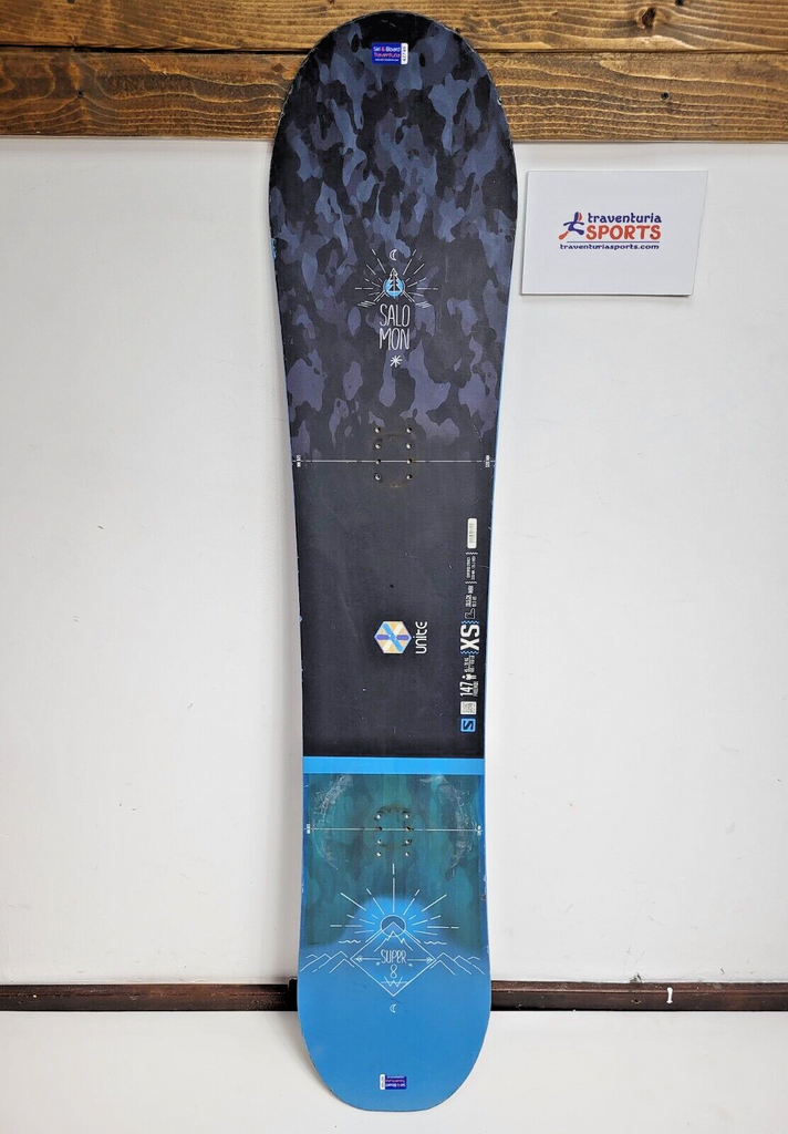 Salomon Super 8 XS 147 cm Snowboard CBS Sport Winter Fun Freeride Outdoor