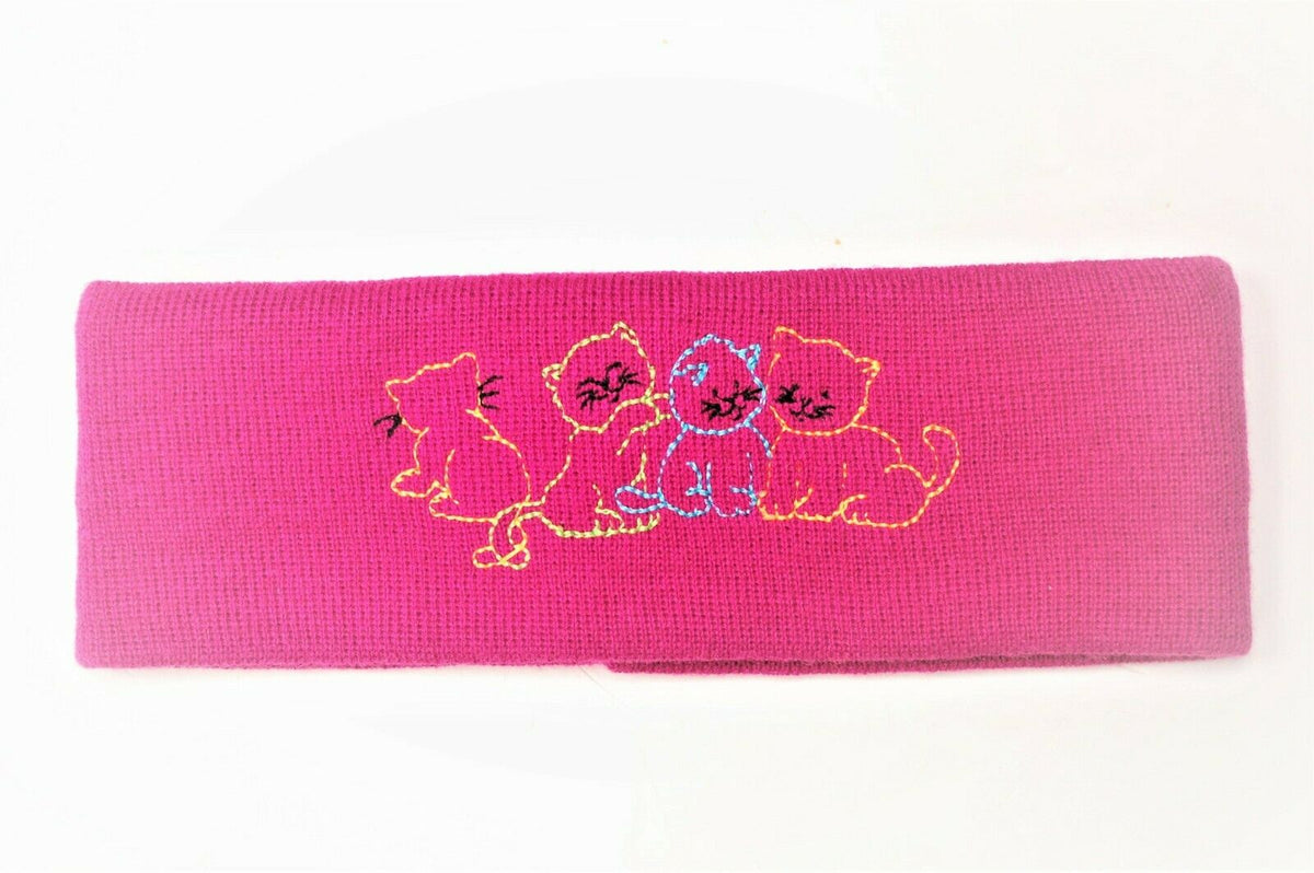 SPLUGA TRICOT Kinder-Stirnband, einzigartig, warm, Winter, Skisport, Vintage, HERGESTELLT IN ITALIEN