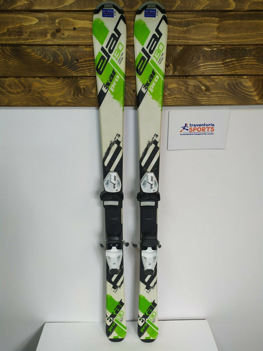 Elan Exar Pro 130 cm Ski + BRAND NEW Tyrolia SX 7.5 Bindings Winter Sport BSL