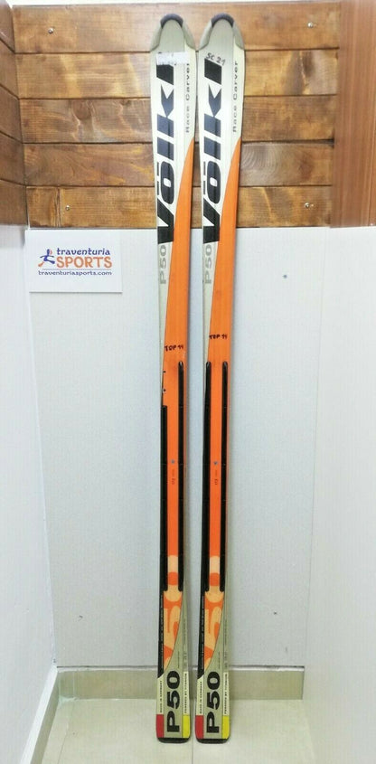 Völkl P50 Race Carver 173 cm Ski CBS Hiver Sport Aventure Extérieur Aucun réglage