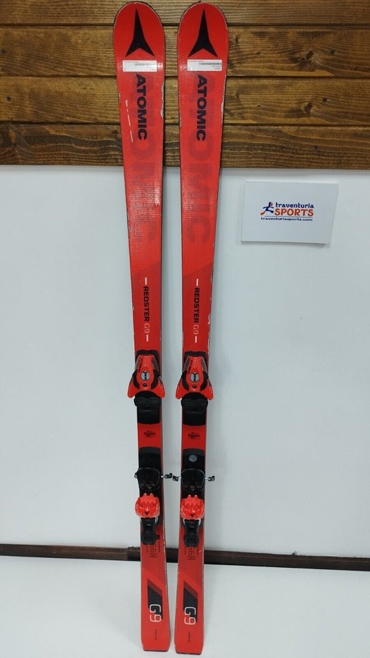 Atomic Redster G9 166 cm Ski + Atomic 12 Bindungen Winter Fun Snow FIS Slope