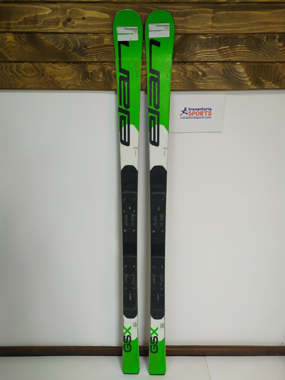 Store 152 cm Ski ELAN GSX WF RACE, Woodcore, DUAL Ti, grip walk