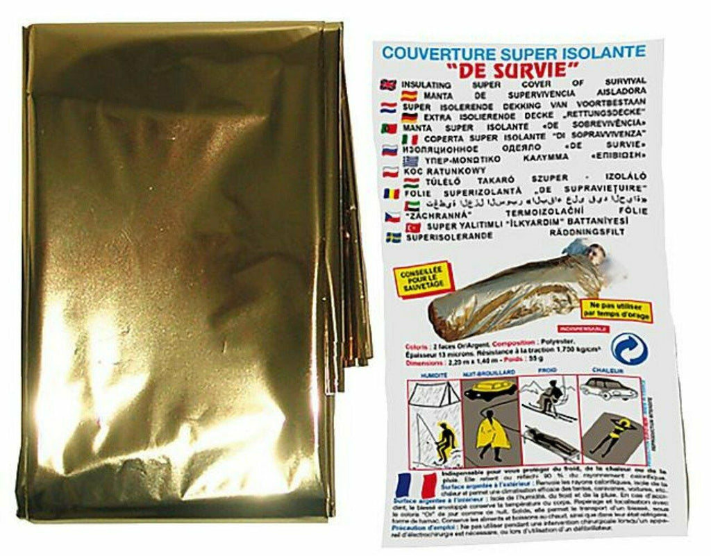 Insulating Super Cover Of Survival For Climbers, Mountaineers and Adventures