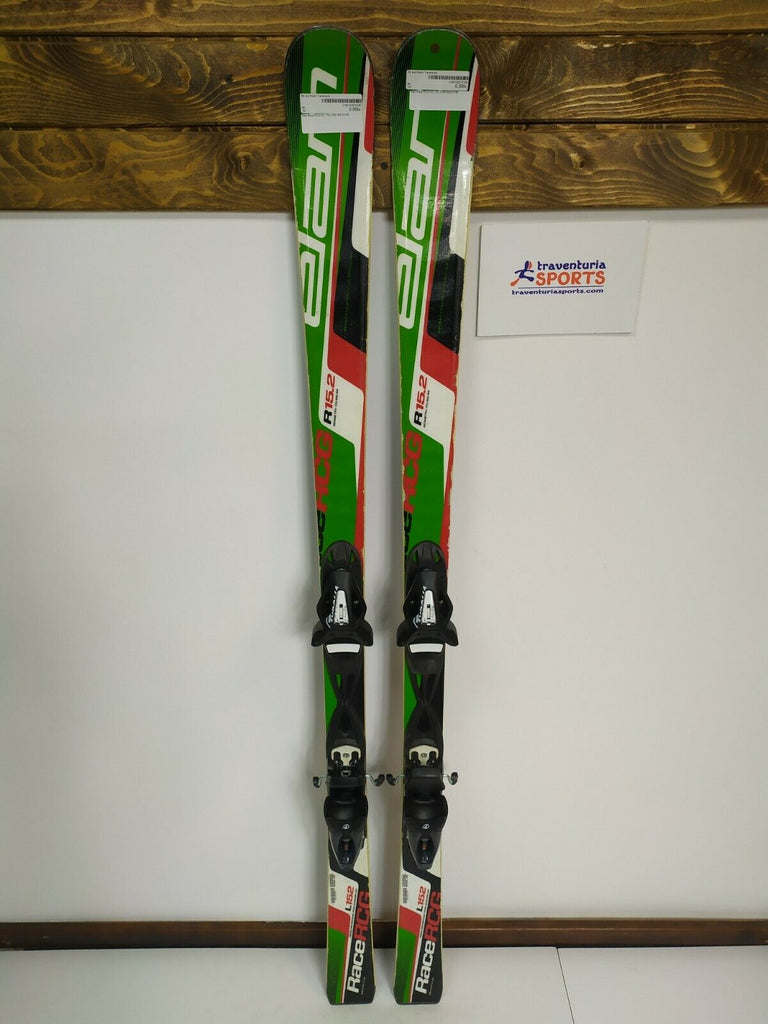 Elan Race RCG 152 cm Skis + BRAND NEW Tyrolia SX10 Bindings Winter Fun Snow BSL