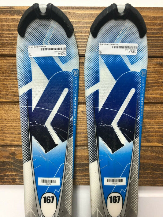 K2 RX AMP 167 cm Ski + Marker 10 Bindings Winter Sport Snow Outdoor Fun