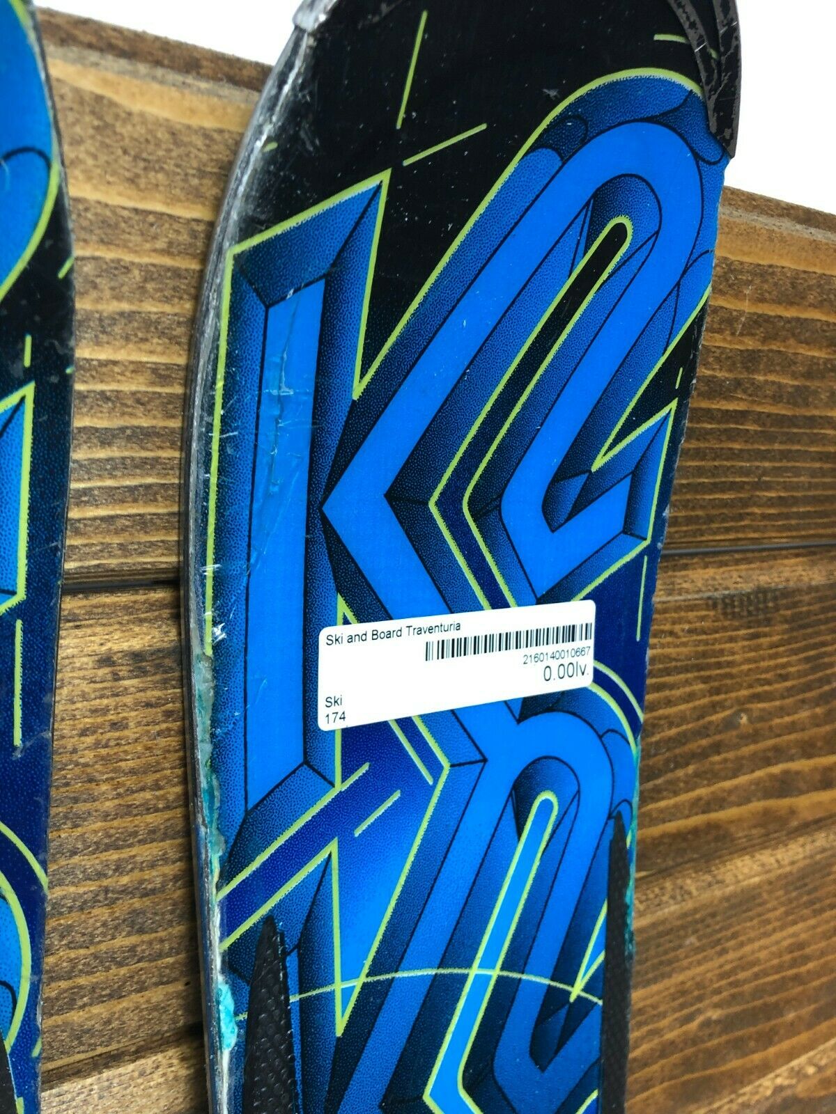 K2 Ricoche 174 cm Ski + Marker 12 Bindings Winter Sport Snow Outdoor Fun