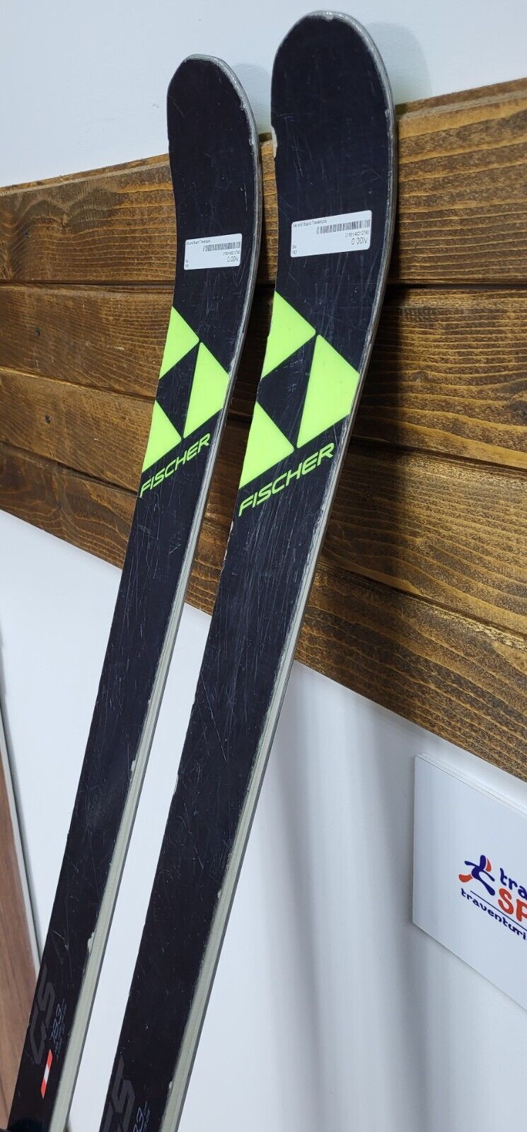 Fischer RC4 GS 183 cm Ski + Brand New Tyrolia10 Bindings Winter Sports Fun