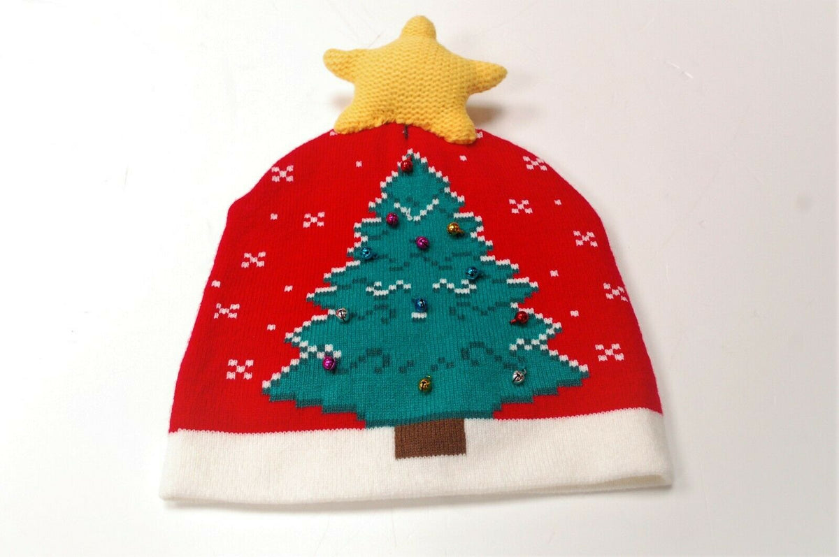 Christmas Tree Original Outdoor Warm Ski Winter Hat Practical Unique! BRAND NEW!