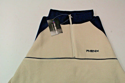 Vphenix 1/2 Zip Caldo Inverno Sci Pratico Comodo Casual Sport Taglia L NUOVO DI ZECCA