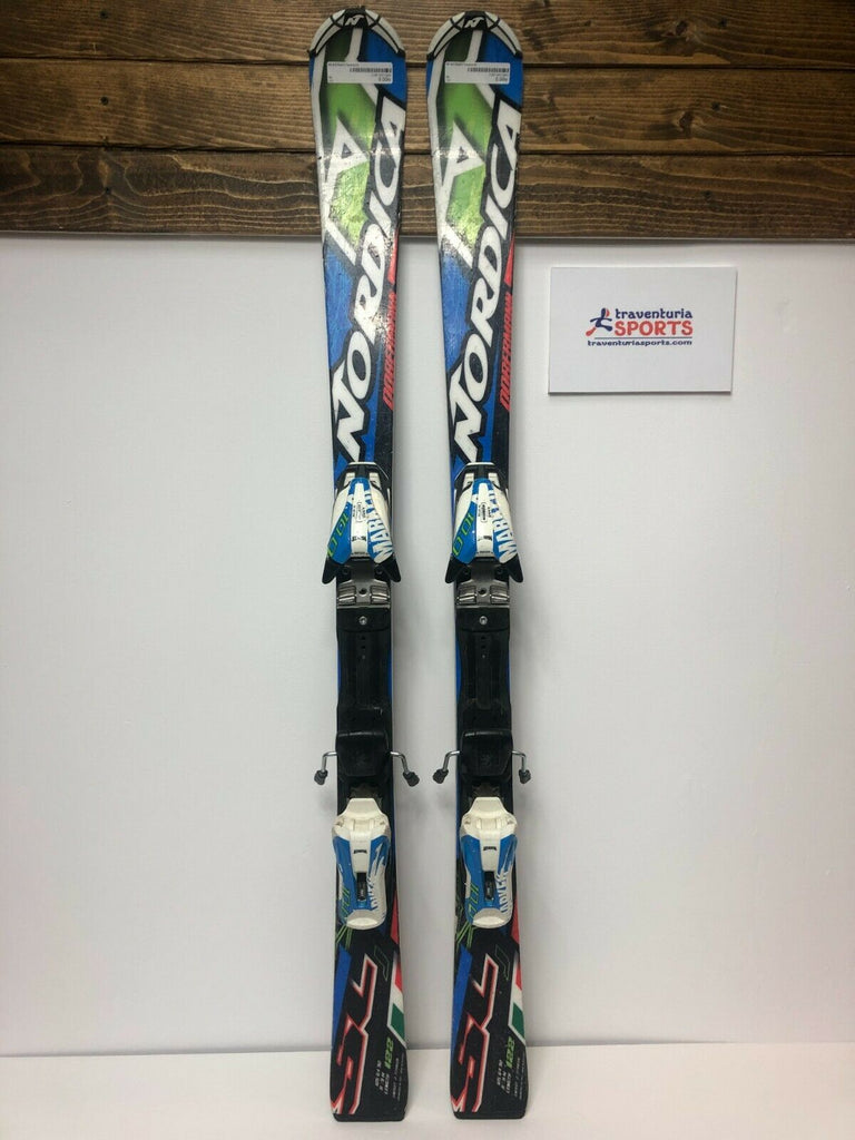 Nordica Dobermann SL J 122 cm Ski + Marker 10 Bindings Fun Winter Sport