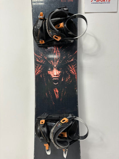 Matrix Syco 159W cm Snowboard + HEAD Rental L  Bindings Winter Snow Adventure