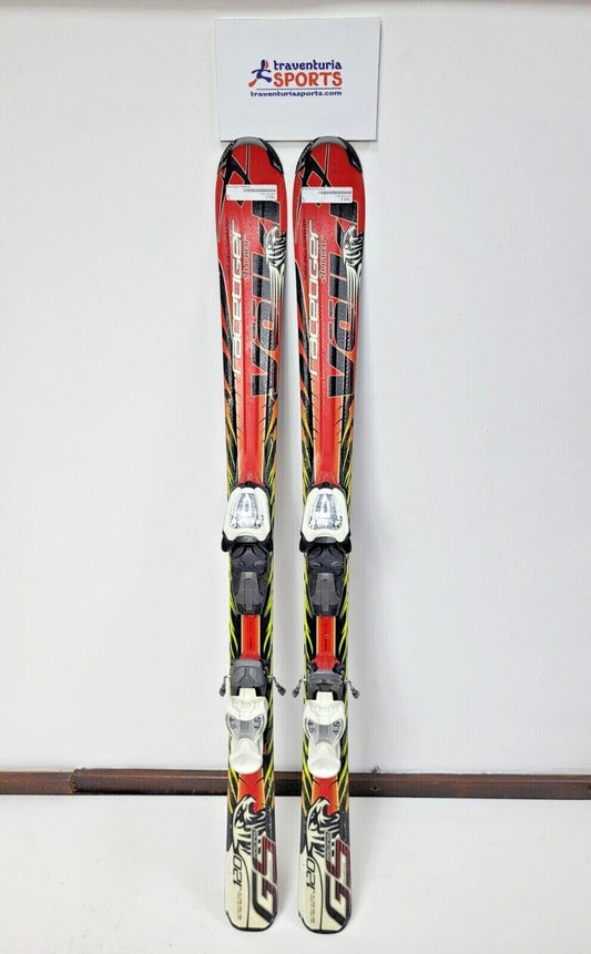 Völkl Racetiger GS JR 120 cm Ski + Marker 4,5 Bindungen Wintersport Schneespaß