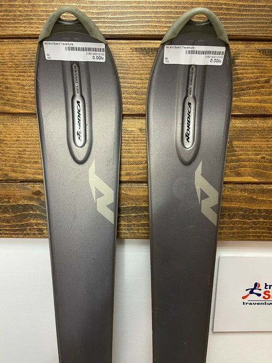 Nordica Gel Driver W64 163 cm Ski + Tyrolia Cyber D8 Bindings Sport Winter Fun