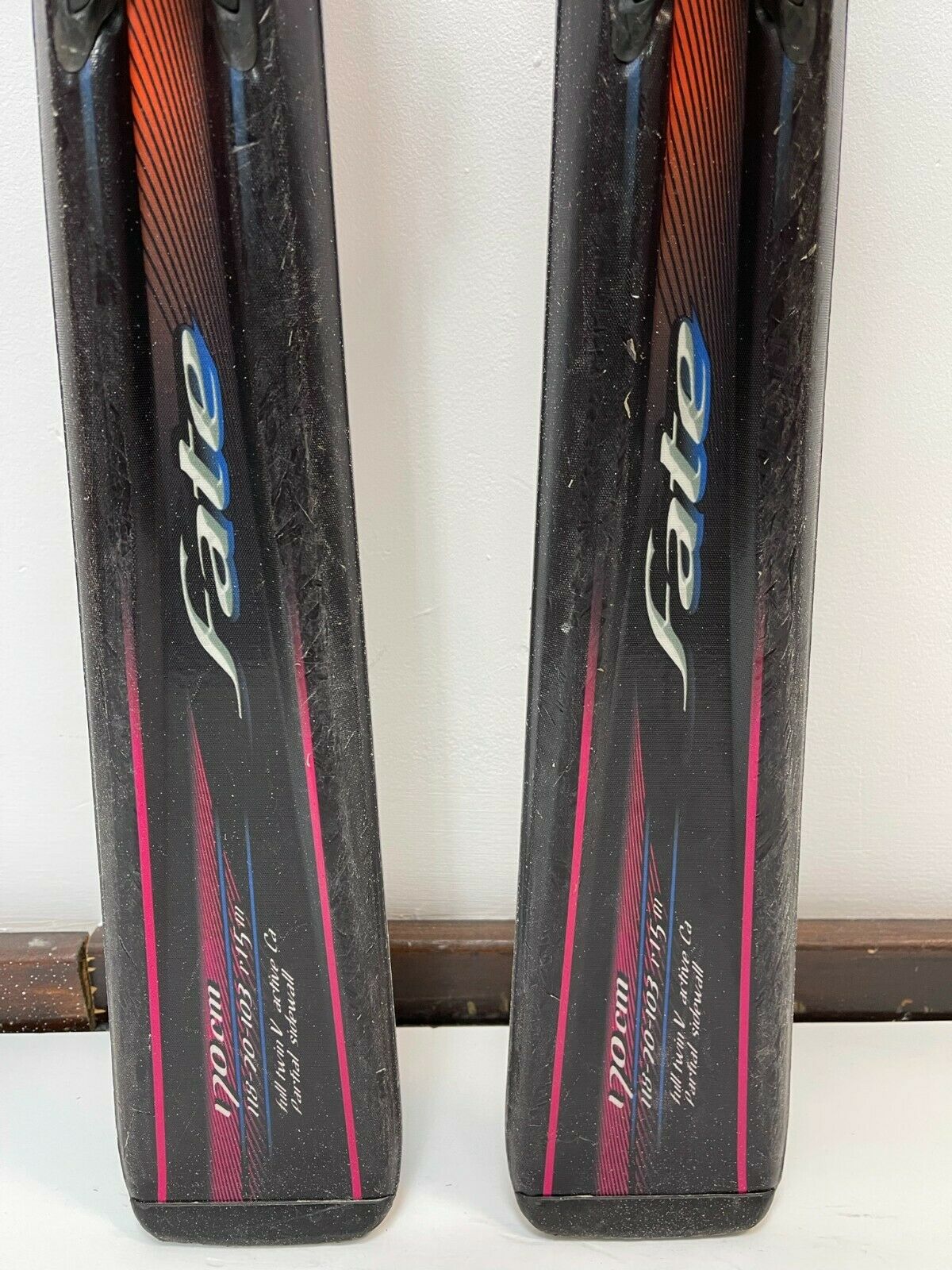 Nordica Fate 170 cm Ski + Nordica 12 Bindungen Winter Schneesport Outdoor Spaß