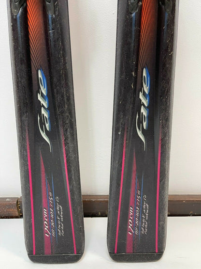 Nordica Fate 170 cm Ski + Nordica 12 Bindungen Winter Schneesport Outdoor Spaß