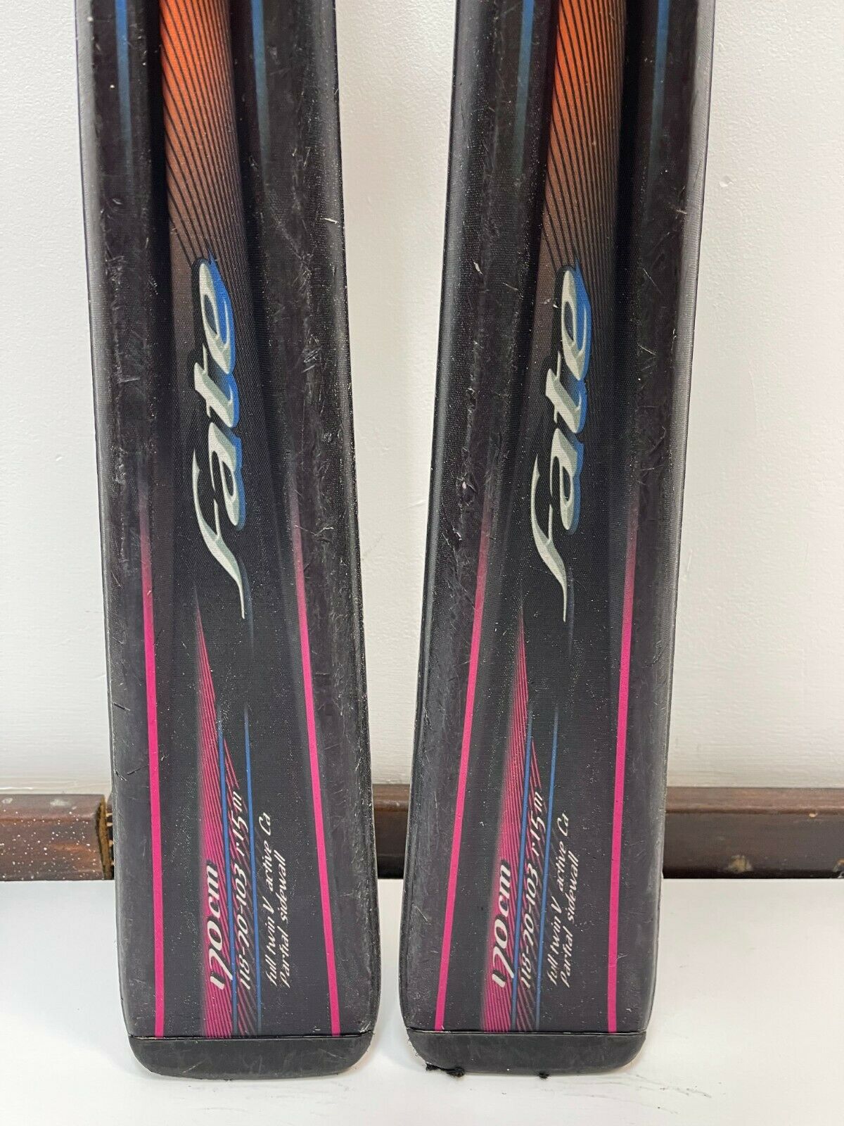 Ski Nordica Fate 170 cm 2018 + fixations Nordica Hiver Neige Sport Plein air