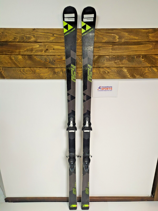 Fischer RC4 GS 183 cm Ski + Brand New Tyrolia 10 Bindings BSL Winter Sports Fun