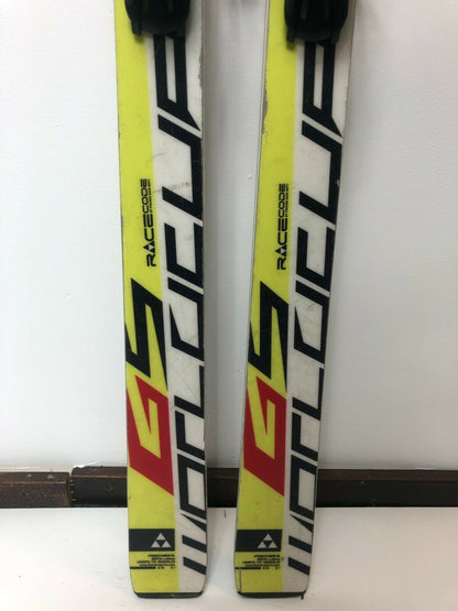 Fischer RC4 GS Weltcup 195 cm + NEUE Salomon 10 Bindungen Winter Sport CBS