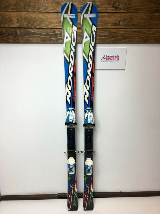 Nordica Dobermann GS J 156 cm Skis + Marker 10 Bindings Winter Fun Snow Sport
