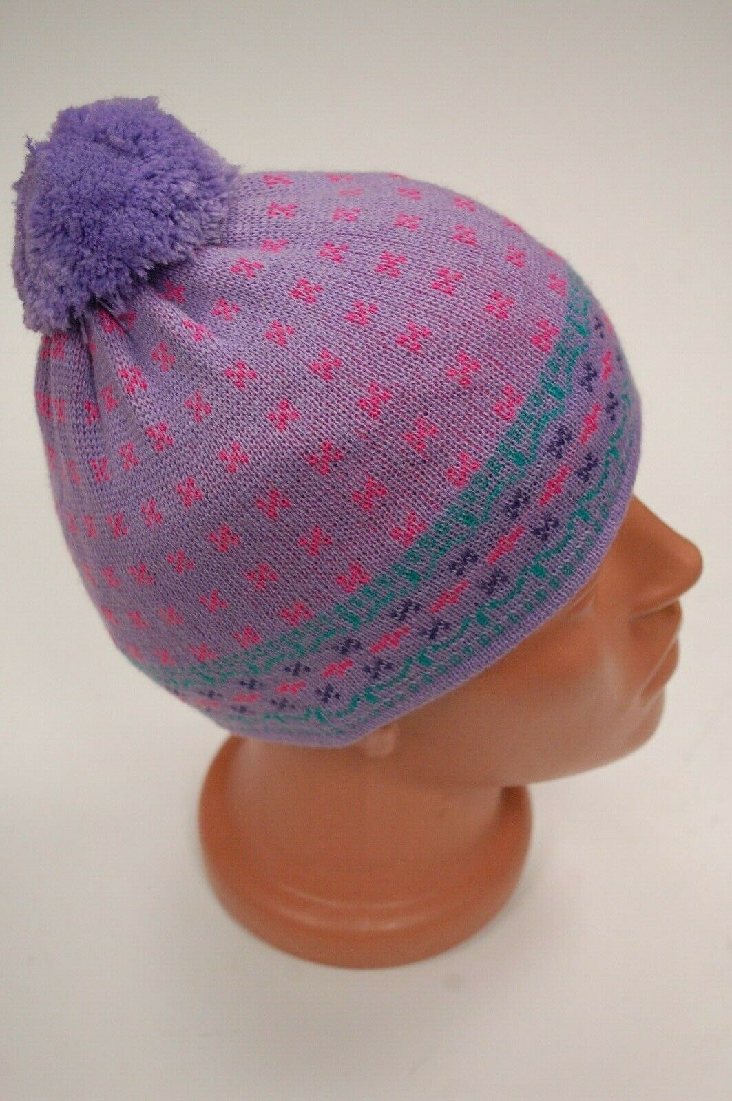 Cappello da sci invernale caldo lavorato a maglia Spluga Tricot, raro, pratico e confortevole, NUOVO DI ZECCA!