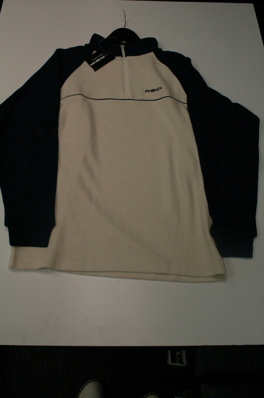 Vphenix 1/2 Zip Caldo Inverno Sci Pratico Comodo Casual Sport Taglia L NUOVO DI ZECCA