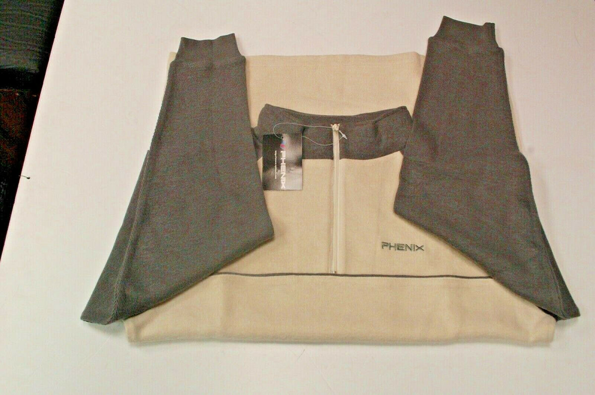 Vphenix 1/2 Zip Warme Winter-Skihose, praktisch, bequem, lässig, Sport, Größe L, NEU