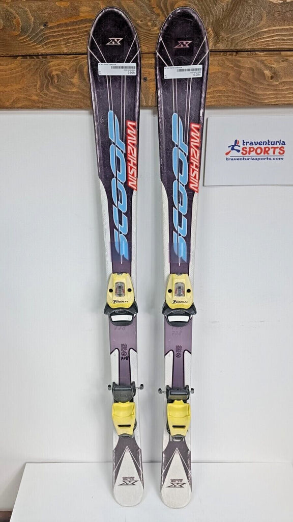 Scoop Cross Nishizama SR 10 120 cm Ski + Tyrolia 4.5 Bindings Winter Fun Snow