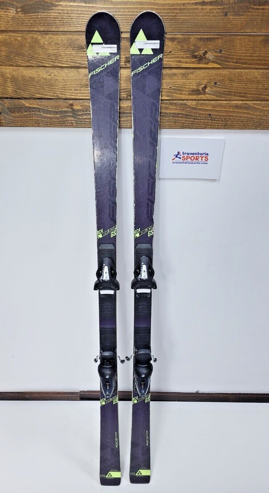 FISCHER RC4 GS スキー板 170cm ビンディング付き Fischer RC4 GS 170 cm Ski + Tyrolia 10 Bindings Winter