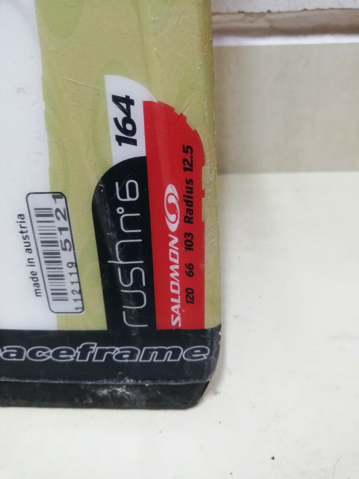 Salomon Rush N6 164 cm Ski + BRAND NEW LOOK Express 10 Bindings Winter Fun Snow