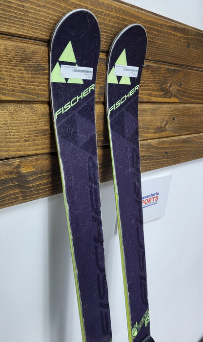 Fischer RC4 GS 170 cm Ski + fixations Tyrolia 10 Sports d’hiver Plaisir Aventure