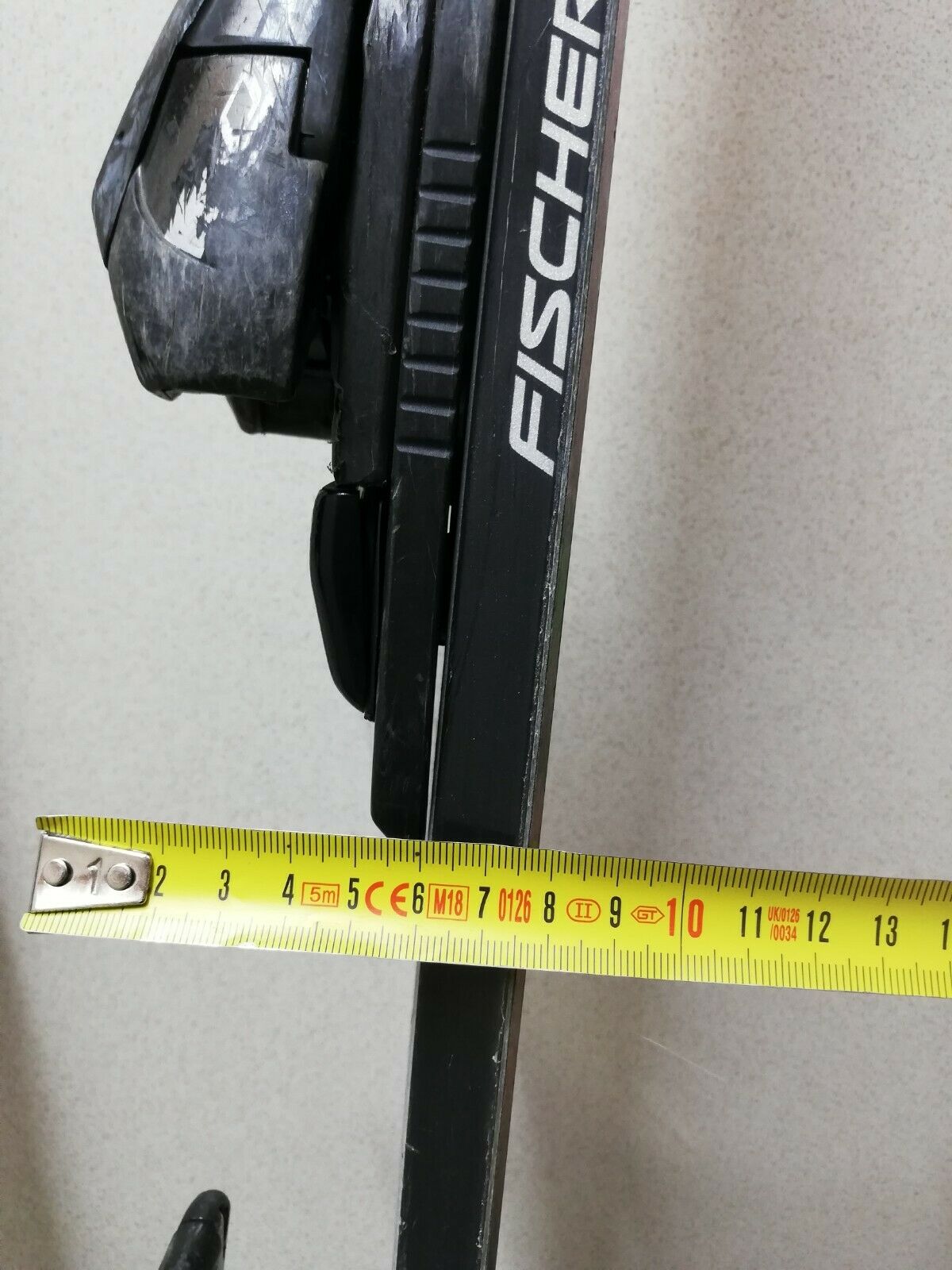Fischer Galzig 163 cm Ski + Salomon S 9.5 Bindings Winter Sports Downhill CBS