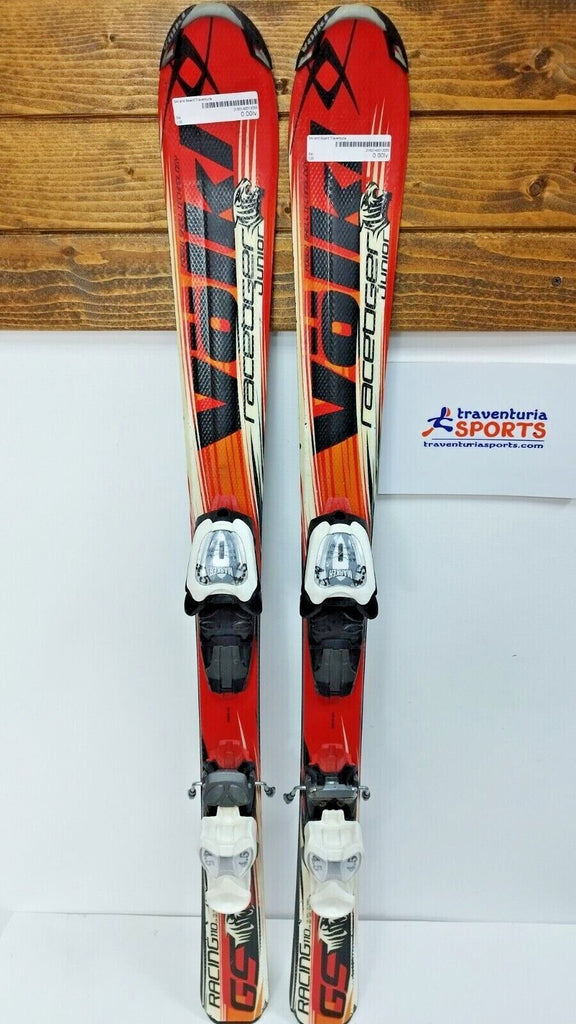 Völkl Racetiger GS JR 110 cm Ski + Marker 4.5 Bindings Winter Sport Snow Fun