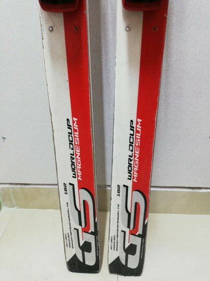 Blizzard Magnesium GS Weltcup-Ski 182 cm + Marker M 900 Bindungen Wintersport
