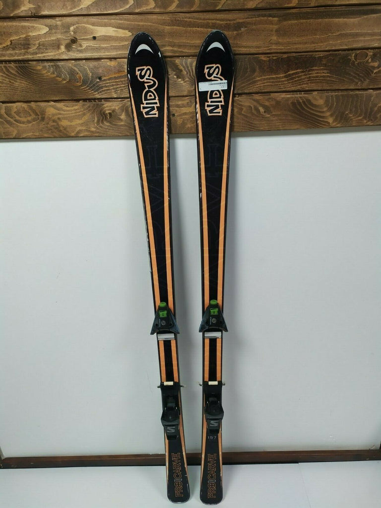 Lodge Absoluut Geweldige eik Nidus Pro Carve 157 cm Ski + Salomon Quadrax S 9.0 Bindings Outdoor Sp –  Traventuria Sports