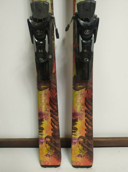 Nordica Axana Fastrack 168 cm Ski + Tyrolia SP100 Bindings Winter Sport