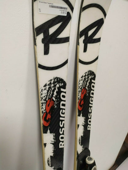 Rossignol Radical World Cup GS Pro 135 cm Ski + Rossignol Axum 7.0 Bindungen – Spaß