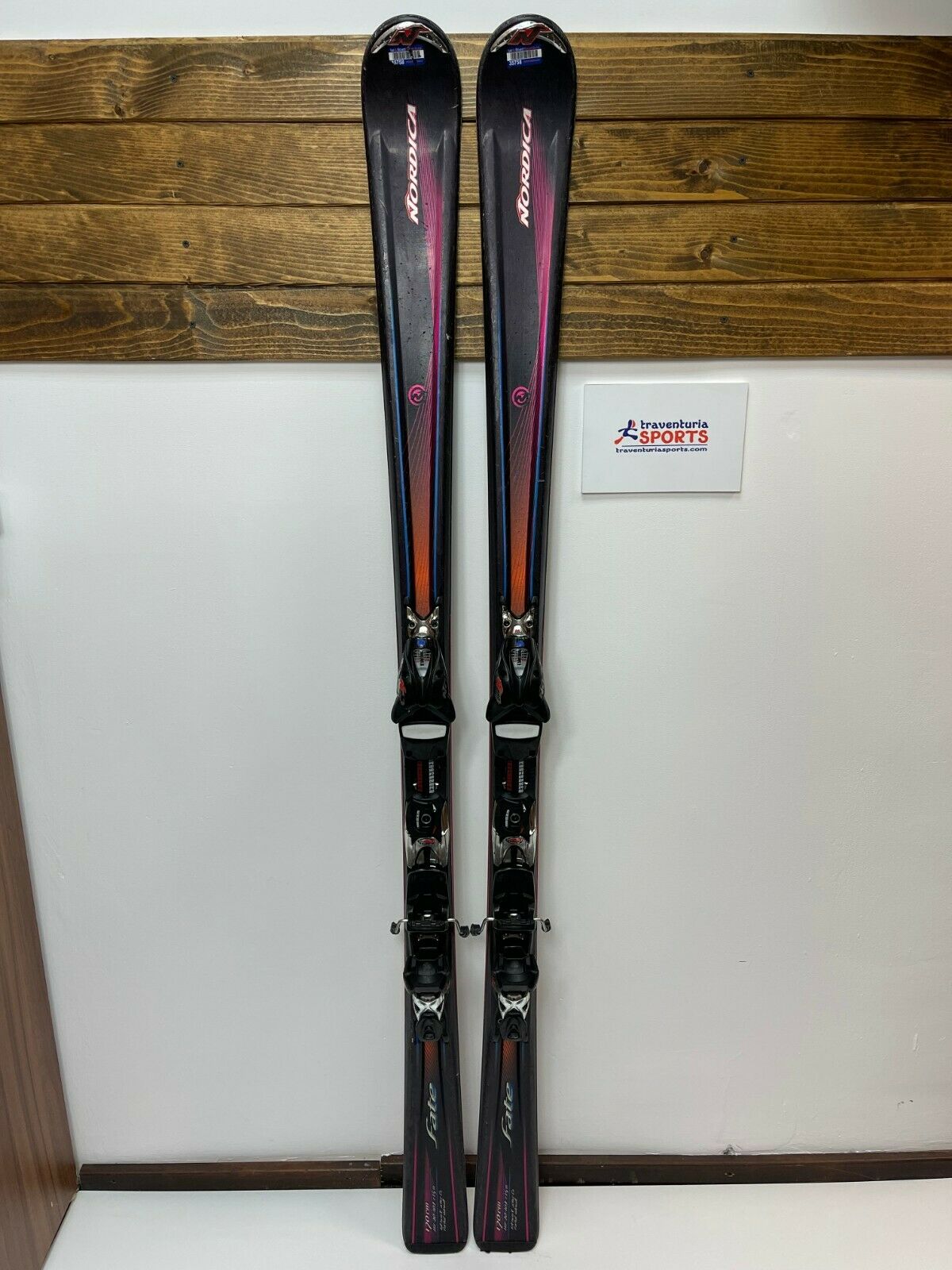 Ski Nordica Fate 170 cm 2018 + fixations Nordica Hiver Neige Sport Plein air