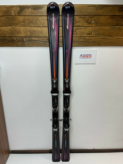 Ski Nordica Fate 170 cm 2018 + fixations Nordica Hiver Neige Sport Plein air