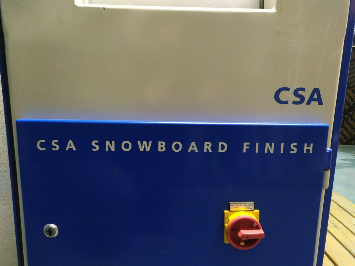 Machine de fartage et d'affûtage de skis et snowboards CSA, sport d'hiver, fabriquée en Suisse