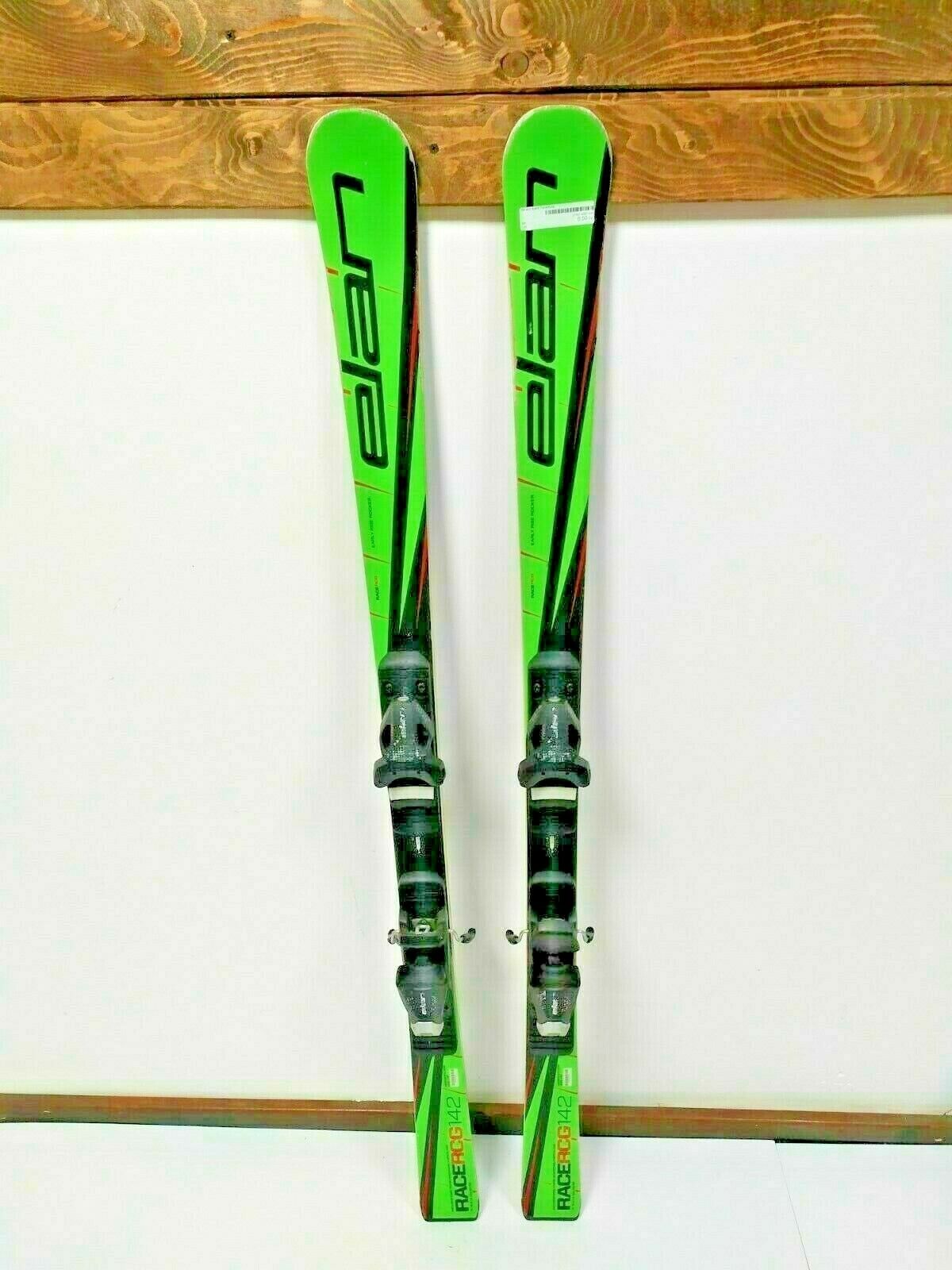 Elan Race RCG 142 cm Ski + Elan EL 7.5 Bindungen Winterspaß Schneeabenteuer Sport